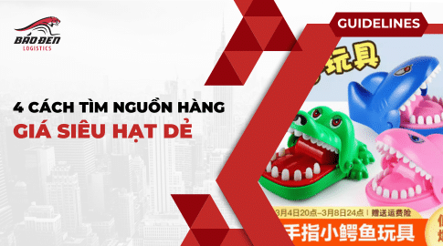 Bật mí bạn 4 cách tìm nguồn hàng Trung Quốc giá siêu hạt dẻ